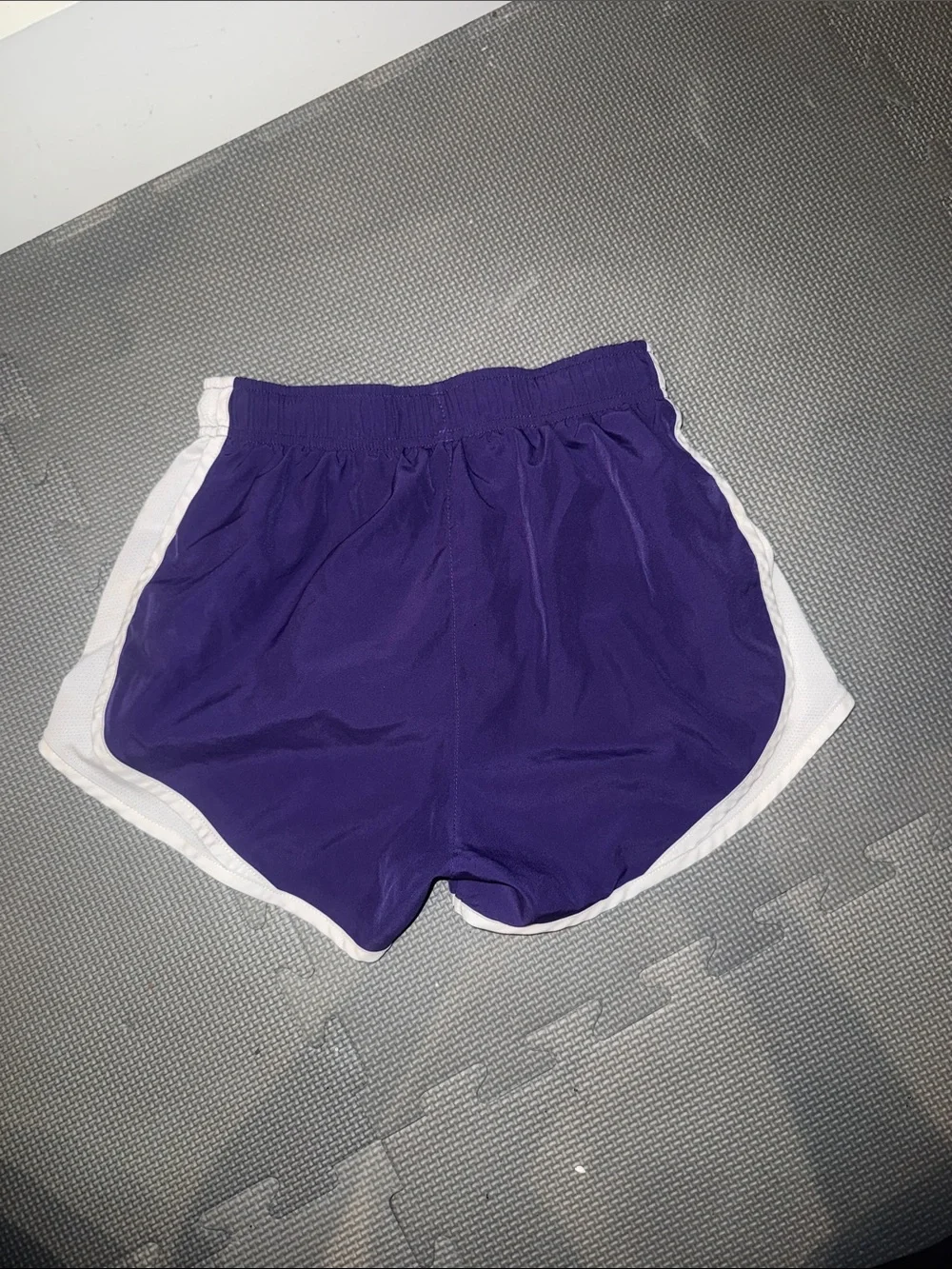 Nike Girls' Shorts Set in Purple, Pink Ombré, Lavender, Black & Coral Trim